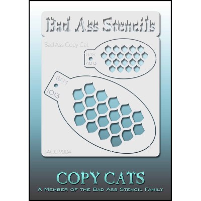 Bad Ass Copy Cat Stencil 9004 Bad Ass Copy Cat Stencil 9004